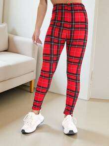 paquete de 3 leggins casuales de mujer para otoño/invierno, elegantes, cómodos, de gran elasticidad, aptos para deportes, acondicionamiento físico, yoga, uso diario, con estampados a cuadros y rayas, adecuados para gimnasio, correr, plancha, viajes, playa, vuelta al colegio, vacaciones y fiestas