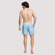 Apres Life Flamingos Swimshorts - Blue - View 2