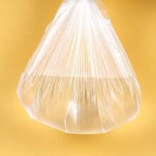 100 件一次性弹性食品罩 - 可拉伸保鲜膜，适用于碗、盘子、鞋子和淋浴喷头 - 多用途防尘防水厨房储存膜