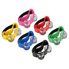 1 件装双排脚铃卡洪鼓邦戈鼓卡洪鼓脚铃架打击乐器 - 彩色 - 查看 9