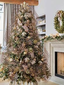 2/4/6/10 pièces Tige de baie scintillante artificielle Décoration d'arbre de Noël Branche scintillante de Noël DIY Couronne Mariage Fête Festival Cheminée Vase Décoration de maison Décorations de Noël Décoration de chambre Hiver