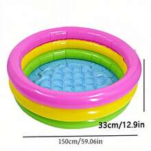 Bồn tắm bơm hơi cho bé, bồn tắm gấp gọn di động, bồn tắm trẻ em, bồn tắm PVC đẹp mắt cho bé, bể bơi bơm hơi. - Nhiều màu - Xem 14