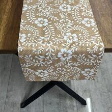 土耳其制造 - 优雅桌旗 40x140 厘米 - 现代餐桌装饰 - 薑黃 - 查看 2