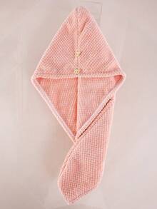 1 包干发巾，带纽扣的干发巾，超强吸水超细纤维卷发巾，女童速干发巾，超细纤维干发巾，宿舍用品，返校化妆工具，学生返校好物，返校用品，旅行度假必需品，女士发饰 - 彩色 - 查看 11