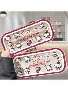 Estuche para gafas estilo anime de Hello Kitty "Encantador guardián" - Protección y almacenamiento de gafas adorable y de moda, opción de regalo perfecta para revelación de sexo, cumpleaños, bodas, fiestas, ideal para colegas, amigos y familiares, vuelta al cole