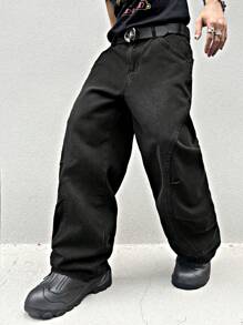 Pantalones de pata ancha para hombre, Vaqueros para hombre, Pantalones para hombre, Vaqueros de pata ancha para hombre, Pantalones Scimitar para hombre