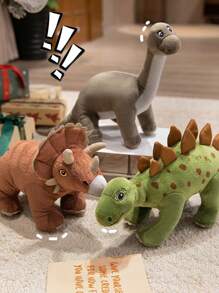 45 厘米 Wild Republic 恐龙毛绒玩具,恐龙填充动物,霸王龙,剑龙,雷龙毛绒玩具,儿童礼物,恐龙填充玩具,生日礼物圣诞装饰家居恐龙主题派对装饰 - 彩色 - 查看 16