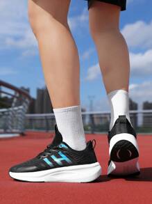 Herren Neue Mode Sneaker, atmungsaktives Obermaterial-Design, dicke & strapazierfähige Laufsohle, geeignet für Outdoor, Campus, Laufen & vielseitig einsetzbar