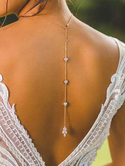 Lyxigt blommigt zirkoniahalsband för brud, långt hänge för kvinnor, sommar, hel zirkonia, brudkedja, bröllopssmycken, sommar