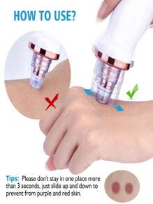 Blackhead Remover Pore Vacuum - USB Rechargeable Facial Pore Cleaner Kit For Adult Extractor Tool Multifunctional Cleaning Instructment Facial Beauty Container Massager