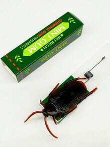 10pcs Fake Cockroach Chewing Gum Prank Toys, Novelty Funny Surprise Joke Toys For April Fools Day
