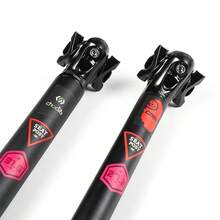 CHOOEE 山地车避震座杆减震器 - 27.2mm/31.6mm 兼容自行车座杆配件 SP988 - 黑色 - 查看 5