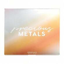 ColourPop Stone Cold Fox Eyeshadow Palette - 30 Pan Cool Tone Eye Makeup Palette With Matte & Metallic Finishes - High-Pigment Eye Makeup With A Long-Wearing Formula (1.16 Oz) - 貴金屬 - 查看 7