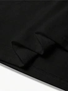 Front Printed With Lovely Pattern Printed Round Collar Short Sleeve T-Shirt Top Comfort Breathable Fabric Leisure Sports Style Men 100% Cotton Street Wear T-Shirt (Choose A Larger Size To Get A Loose Effect)