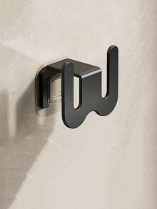 Portascarpe da parete rinforzato e migliorato con strisce adesive, portapantofole in alluminio da bagno, gancio da parete per il bagno senza bisogno di forare, portascarpe, accessori da bagno - Multicolore - Visualizzare 6