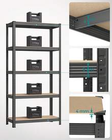 Utility Shelves - Grey - View 4
