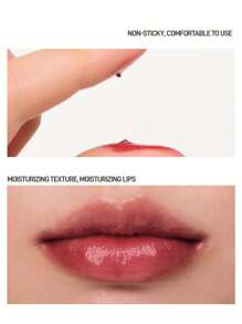 Rom&Nd水膜唇彩 水光镜面透明唇彩 果汁唇膏 玻璃唇彩 口红 - #02 RED DROP - 查看 7