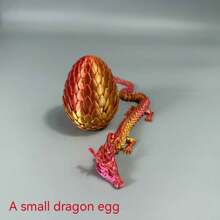 1pc 3D Printed Giant Scaled Dragon Egg + 23.62 Inch Large Decorative Item, Home Gift, Party Gift, Halloween & Christmas Gift, Fashionable Scaled Dragon Decor