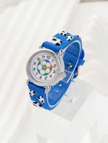 1 件学校运动风格足球手表，适合作为返校礼物 - 彩色 - 查看 16