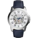 Navy Blue + Silver Shell