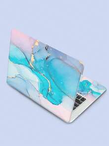 A Set Of 15-Inch Laptop Skin With Marble Pattern For Laptops, MacBooks,HP