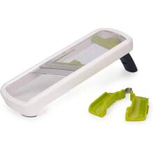 Joseph Joseph MultiGrip Handheld Kitchen Mandoline, Fruit And Vegetable Slir With Food Grip And Adjustable Blades, Dishwasher Safe - 加 - 查看 1