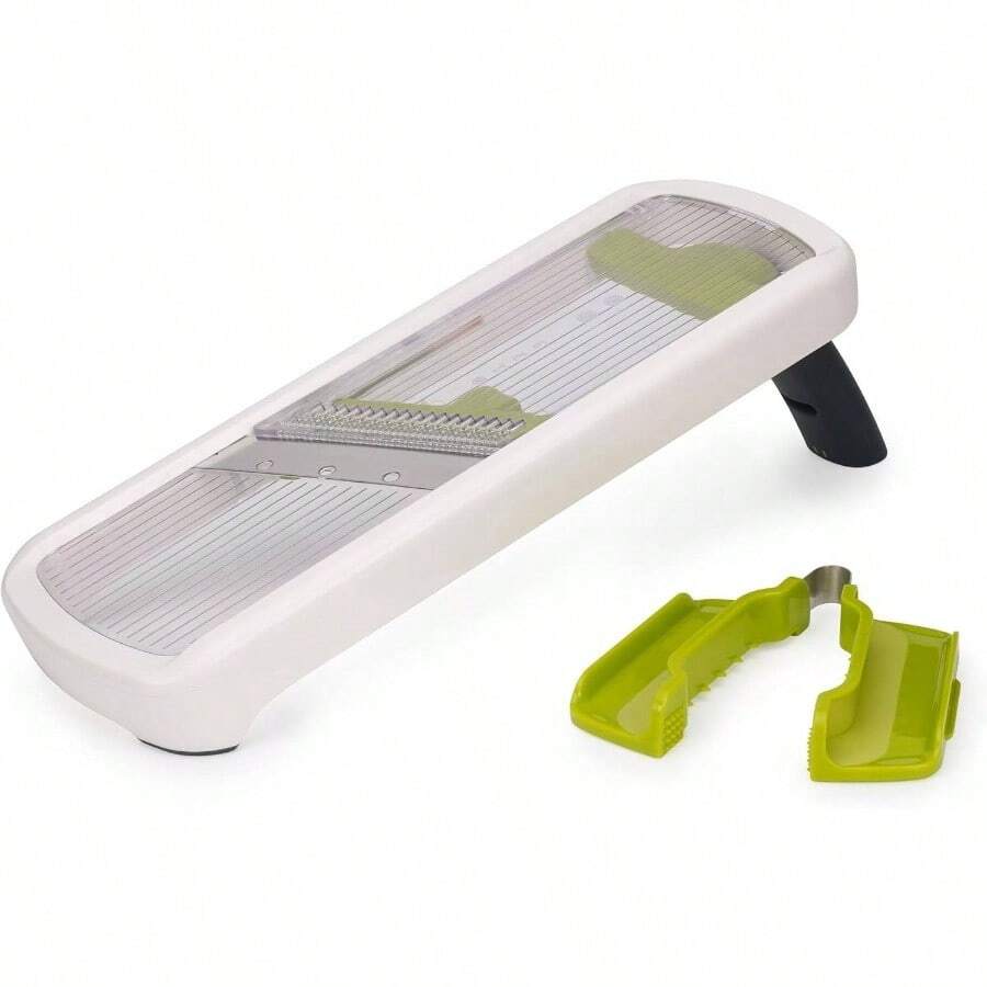 Joseph Joseph MultiGrip Handheld Kitchen Mandoline, Fruit And Vegetable Slir With Food Grip And Adjustable Blades, Dishwasher Safe - 加 - 查看 1