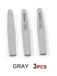 NailShine 3/5/10/20 件海绵 100/180 号指甲锉和抛光套装，双面砂纸板可水洗抛光块，适用于天然指甲和水晶指甲，专业美甲工具