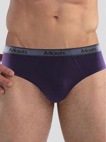 MASH. Kit 3 Cuecas Mash Slip Algodão Cotton Masculina Adulto Cavada Tradicional Clássica Original Atacado