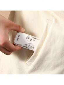 1PC Portable Dental Floss Storage Box - Automatic Pop-Up Design For Clean & Tidy Floss Storage - Travel Essential Organizer