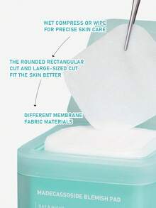 MEDIHEAL 胶原蛋白安瓿面部爽肤水 - 胶原蛋白和神经酰胺 - 紧致肌肤，恢复弹性，深层保湿 - 紧致皱纹和细纹 - 素食真丝面料 - 積雪草祛痘棉片 - 查看 5