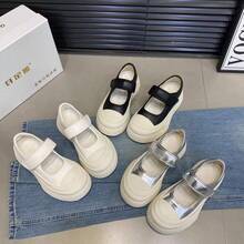 Weiche Lolita JK japanische Schuhe mit dicker Sohle