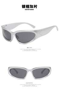 Gafas De Mujer Steampunk Sunglasses Women's Sports Sunglasses Concave Style Punk Goggles Fashion Sunglasses