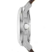 Fossil Fossil Men's Automatic Mechanical Leather Three-Hand Watch Stainless Steel Case/Scratch Resistant Glass Mirror ME3111/ME3100/ME3101/ME3102