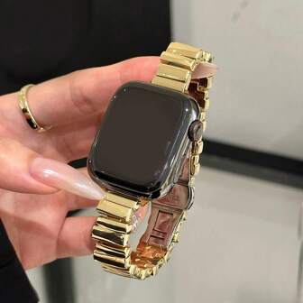 1 Stück asymmetrisches Metallarmband kompatibel mit Apple Watch Armband Applewatch 42mm 38mm 40mm 41mm 44mm 45mm 46mm 49mm Mode Smartwatch Ersatz Apple Uhr Armband für Serie Ultra2 Ultra SE2 SE 10 9 8 7 6 5 4 3 2 1 für Männer und Frauen