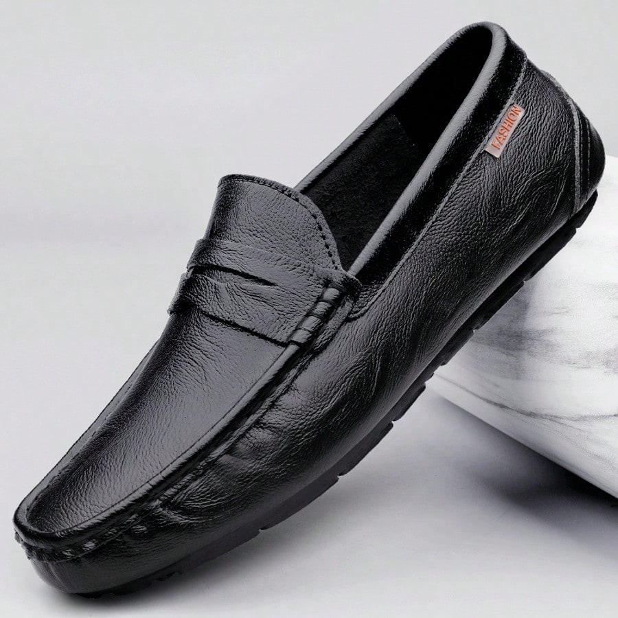 Mocasines casuales cómodos y transpirables para hombres, de estilo versátil y elegante