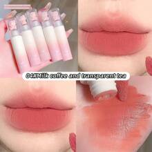 1 Pc Cute Bear Design Matte Velvet Lip Gloss, Everyday Lip Makeup - 彩色 - 查看 13