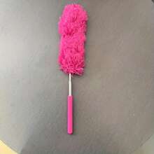 1 Set ausziehbarer, extrafein fasriger Staubwedel, wiederverwendbar, waschbar, biegsam mit teleskopischem Griff, geeignet für Zuhause und Büro - ideal zum Reinigen von Deckenventillatoren, Fenster und Möbeln. Extrafein faseriger ausziehbarer manueller Staubreiniger für Klimaanlage, Federn, Auto und Möbel zu Hause