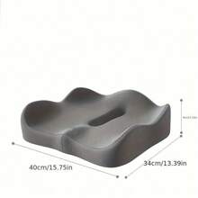 1 件符合人体工程学的办公椅、汽车座椅和办公桌座垫 - 耐用涤纶套、可水洗、四季舒适 - 非常适合长时间坐着，办公椅垫椅枕垫游戏椅