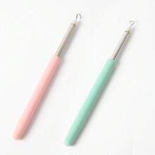 1pc Stainless Steel Bracelet Clasp Assist Tool, Jewelry Accessory Tool, Bracelet Clasp Helper, Portable Bracelet Tool, Jewelry And Hook Equipment, Bracelet Connector Tool, Adjustable Bracelet Clasp - Easy To Use Jewelry Accessory Tool, Essential For Women Travelers, Travel Accessories, Beach Vacation, Summer Holiday, School Supplies