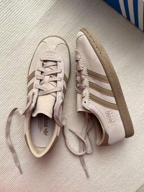 Adidas Adidas Originals Stadt Low-Top Durable, Fashionable, Comfortable, Lightweight Sneakers, Men, Brown, JI1886