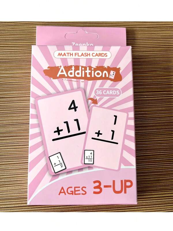 Addition, Sub , Multiplicación, División de Matemáticas Para educación de primera infancia, entrenamiento de jardín de infantes, herramientas de enseñanza escolar, tarjetas de iluminación