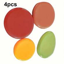 4/2pcs Silicone Fruit Storage Boxe, Large Capacity Reusable Fridge Storage Boxes, Ideal For Preserving Avocados, Tomatoes, And Perfect For Garlic, Onions, Lemons, And Potatoes - Multicolor - View 4