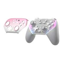 GAMESIR T4n Pro Supernova Magnetic Controller Dual-Mode Wireless Velvet Grip Adaptive Vibration Switch/PC/Steam/TV Universal Sakura Pink (With Built-In Charging Base) - Sakura Pink (with Charging Base) - View 4