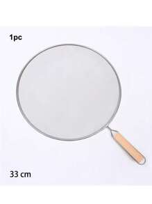 1 pieza Cubierta de red anti-salpicaduras de aceite, protector de salpicaduras con malla de acero inoxidable para sartén, olla de cocción