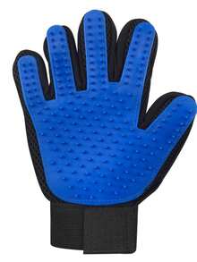 五指宠物美容手套、猫咪按摩浴刷、宠物毛发去除手套、狗狗按摩浴必需品 - 彩色 - 查看 13