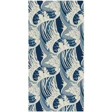 MSea Wave Microfiber Lightweight Thin Beach Towel Sand Free Quick Dry Er Absorbent Compact Oversized Large Towels For Swimming Pool Yoga Gym Travel Vacation Entials Adults5001 - SeaWave-30"x60" - 查看 1