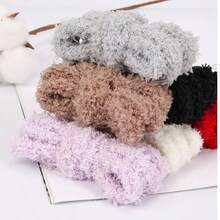 2 pares de cordones de zapatos suaves y esponjosos - de unicolor, casuales, lavables a mano - Multicolor - Ver 4