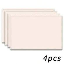 Juego de 4/6 piezas, decoración para el hogar, fantasma de Halloween, mantel con estampado de cabeza de calabaza, adecuado para mesas de comedor, decoración multifuncional para primavera, verano, otoño e invierno, moderno y lavable, resistente al calor y a las manchas, decoración de habitación, posavasos, mantel de mesa de cocina, decoración a juego, decoración del hogar, regalo ideal para Halloween