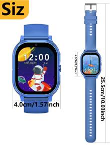 ERUN 31 Games Smart Children's Watch HD Full Touch Screen Outdoor Flashlight Alarm Clock Audiobook Recording Video Pedometer Calculator Music DIY Wallpaper Photography Children's Day, Ay, Boy/Girl Birthday Gift